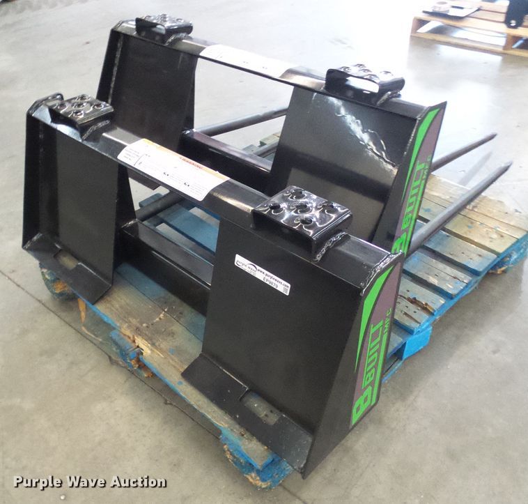 image for item EP9879 (2) B Built BS-248 skid steer bale spears