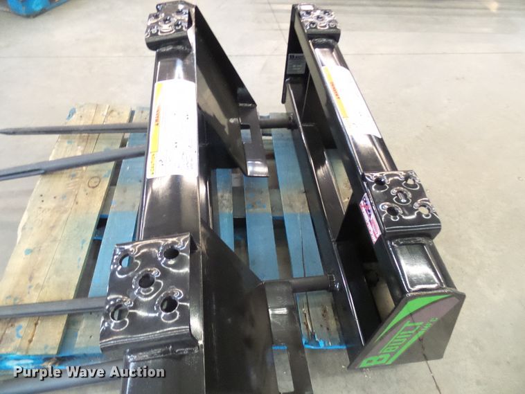 image for item EP9879 (2) B Built BS-248 skid steer bale spears