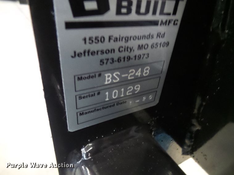 image for item EP9879 (2) B Built BS-248 skid steer bale spears