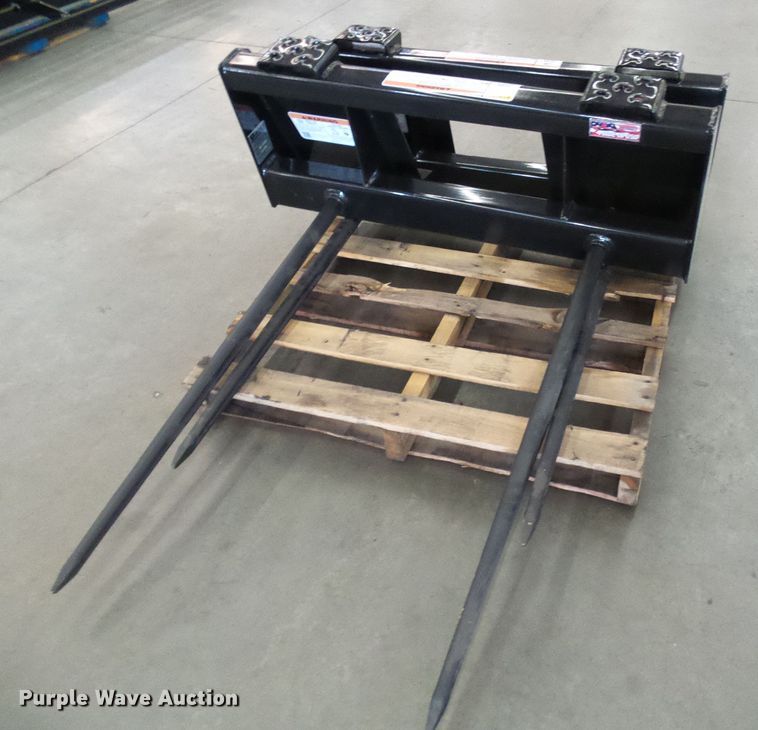 image for item EP9880 (2) B Built BS-248 skid steer bale spears