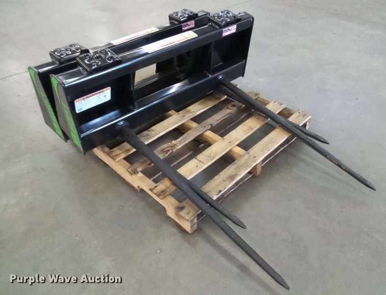 image for item EP9880 (2) B Built BS-248 skid steer bale spears