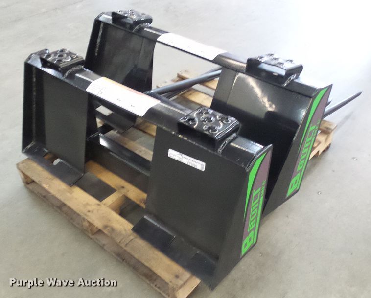 image for item EP9880 (2) B Built BS-248 skid steer bale spears