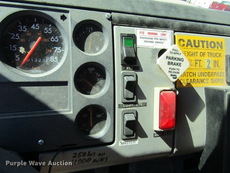 image for item FD9484 1996 Freightliner FL70  digger derrick truck