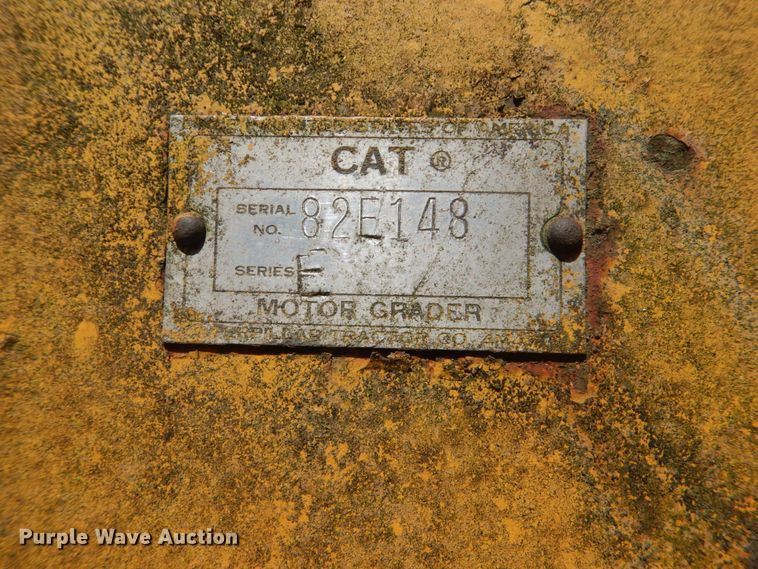 image for item FK9299 Caterpillar 112  rigid frame motor grader