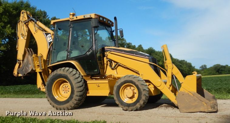 image for item FK9377 2004 Caterpillar 420D  backhoe