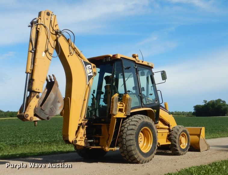 image for item FK9377 2004 Caterpillar 420D  backhoe