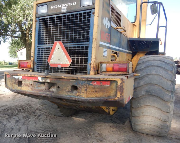 image for item FK9398 1989 Komatsu WA450-1L  wheel loader