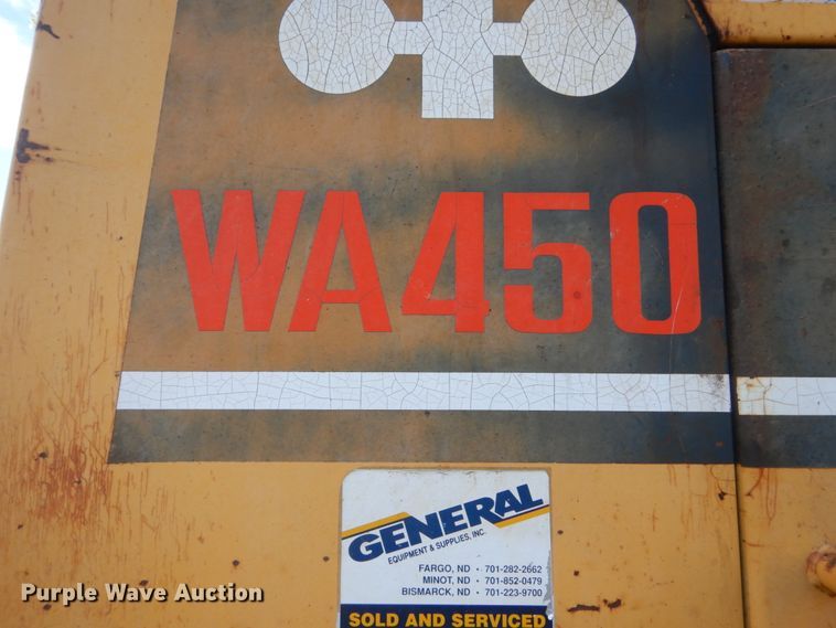 image for item FK9398 1989 Komatsu WA450-1L  wheel loader