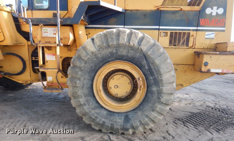 image for item FK9398 1989 Komatsu WA450-1L  wheel loader