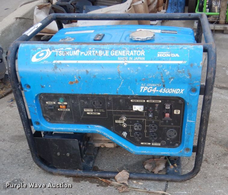image for item FK9402 Tsurumi TPG4-4500HDX generator
