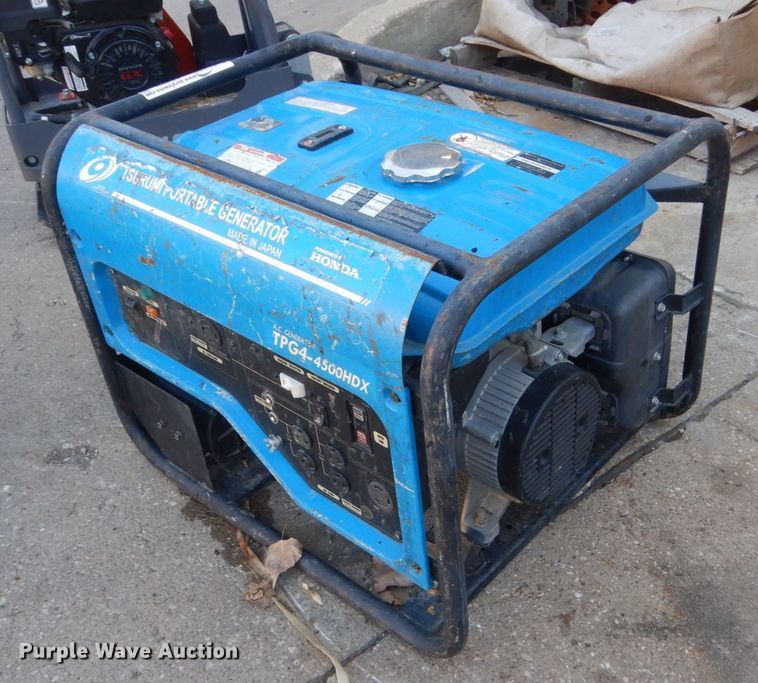 image for item FK9402 Tsurumi TPG4-4500HDX generator