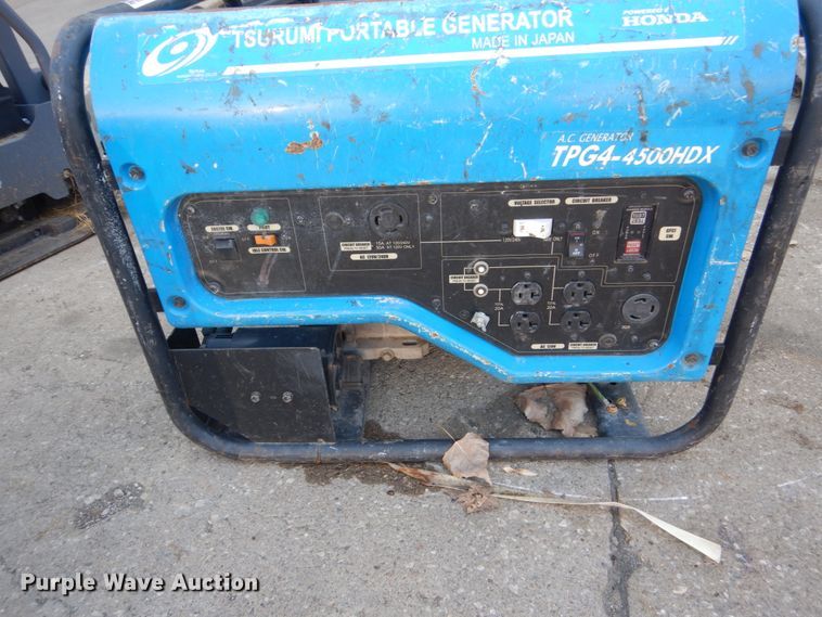 image for item FK9402 Tsurumi TPG4-4500HDX generator