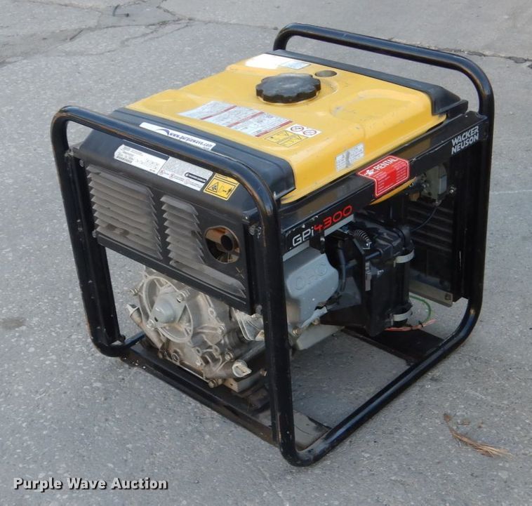 image for item FK9405 Wacker Neuson GPI4300 generator
