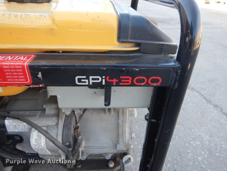 image for item FK9405 Wacker Neuson GPI4300 generator