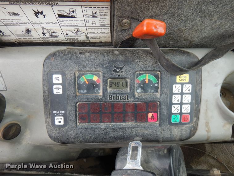image for item FN9298 2006 Bobcat 430HAG  mini excavator