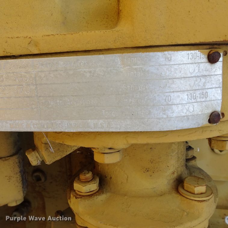 image for item GC9205 1966 Wabco NHC4C1  rigid frame motor grader