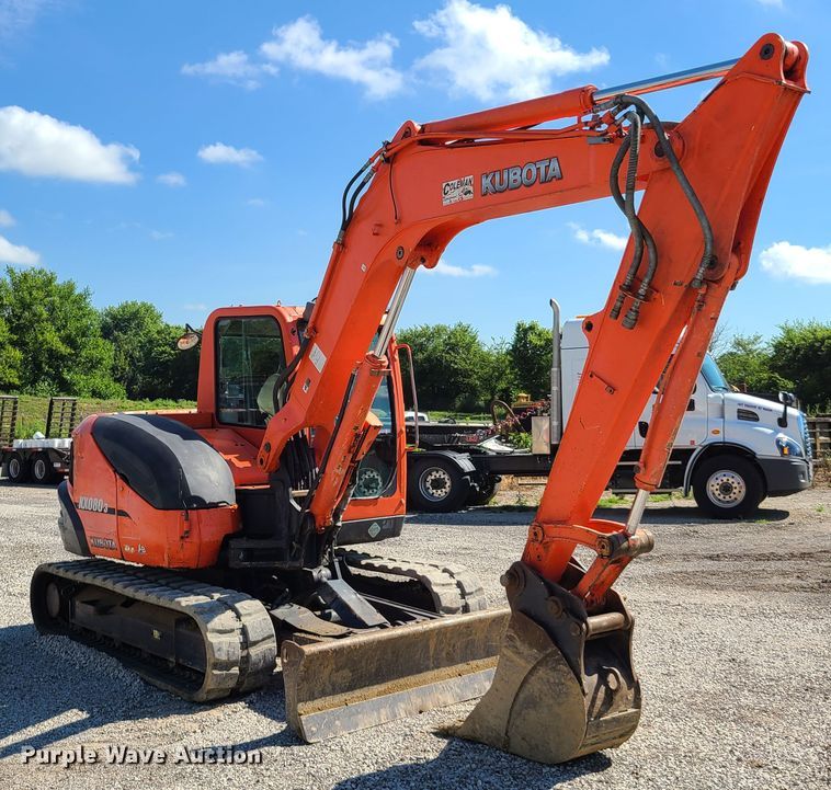 image for item GO9304 2008 Kubota KX080-3  mini excavator