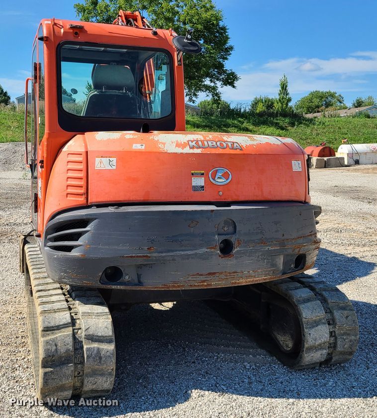 image for item GO9304 2008 Kubota KX080-3  mini excavator