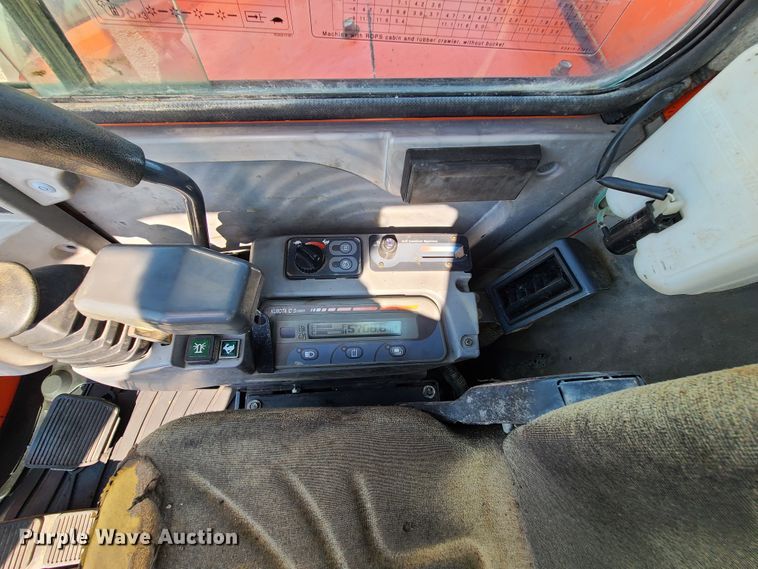 image for item GO9304 2008 Kubota KX080-3  mini excavator