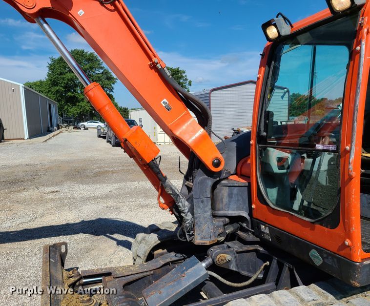 image for item GO9304 2008 Kubota KX080-3  mini excavator