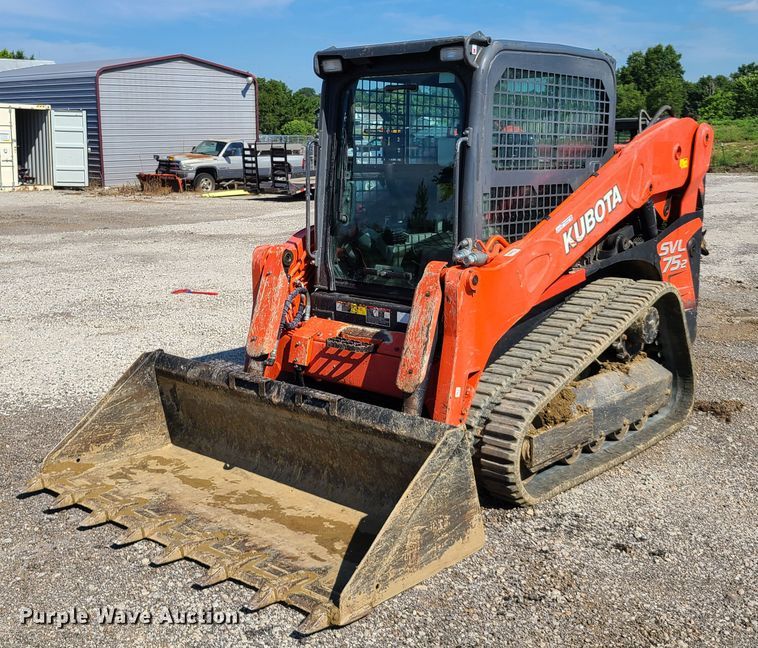 image for item GO9305 2014 Kubota SVL75-2  tracked skid steer loader