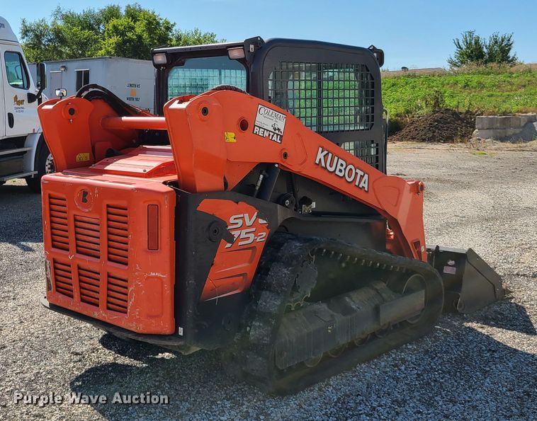 image for item GO9306 2016 Kubota SVL75-2  tracked skid steer loader
