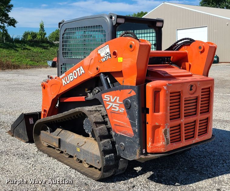 image for item GO9306 2016 Kubota SVL75-2  tracked skid steer loader