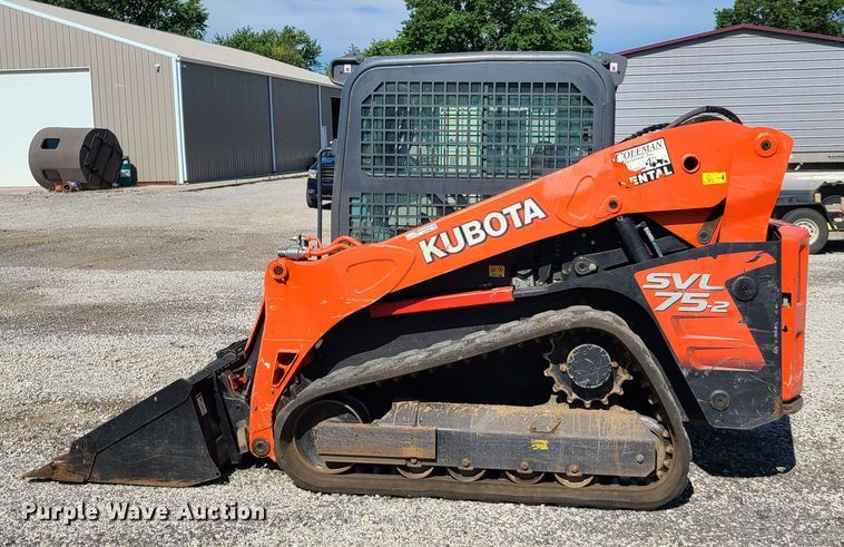 image for item GO9306 2016 Kubota SVL75-2  tracked skid steer loader