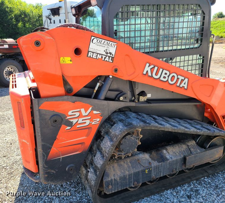 image for item GO9306 2016 Kubota SVL75-2  tracked skid steer loader