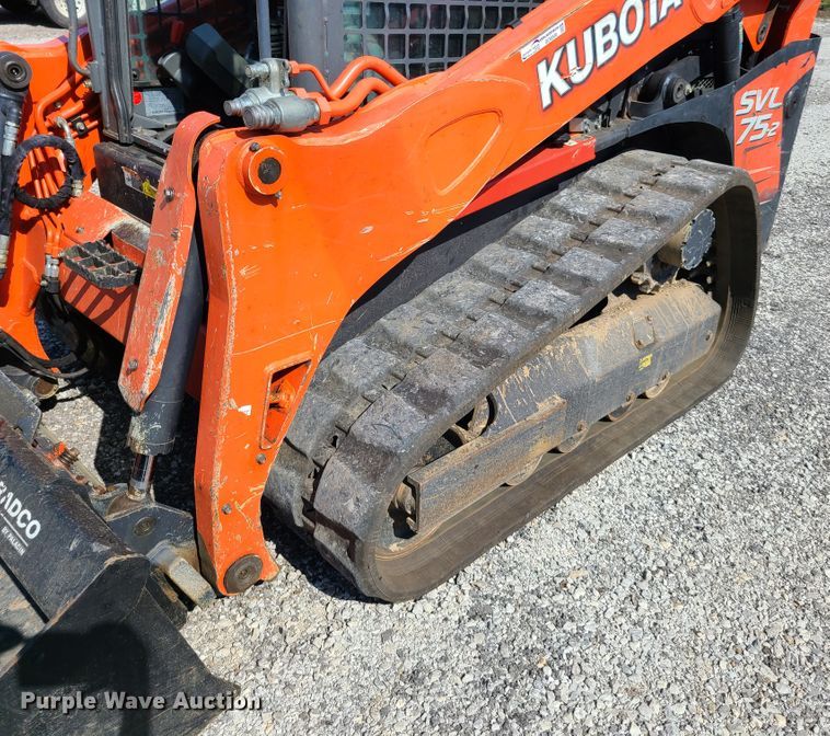 image for item GO9306 2016 Kubota SVL75-2  tracked skid steer loader