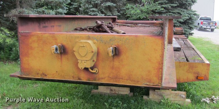 image for item GQ9039 1978 TSP CR35TXE lowboy equipment trailer