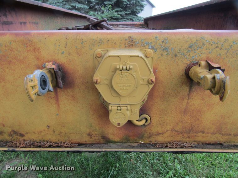 image for item GQ9039 1978 TSP CR35TXE lowboy equipment trailer