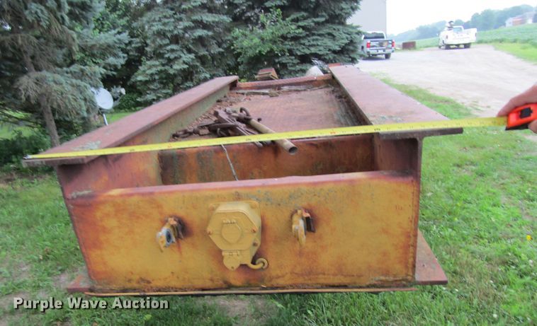 image for item GQ9039 1978 TSP CR35TXE lowboy equipment trailer