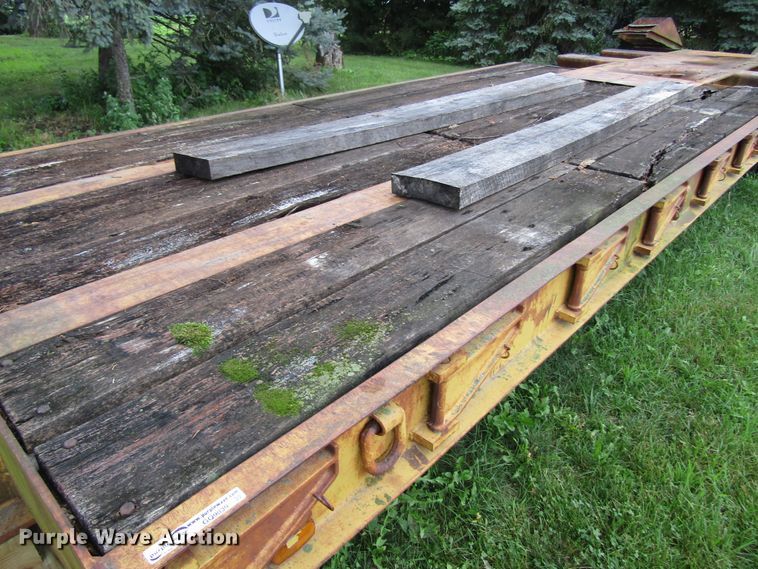 image for item GQ9039 1978 TSP CR35TXE lowboy equipment trailer