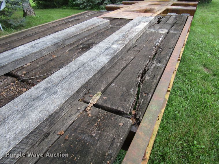 image for item GQ9039 1978 TSP CR35TXE lowboy equipment trailer