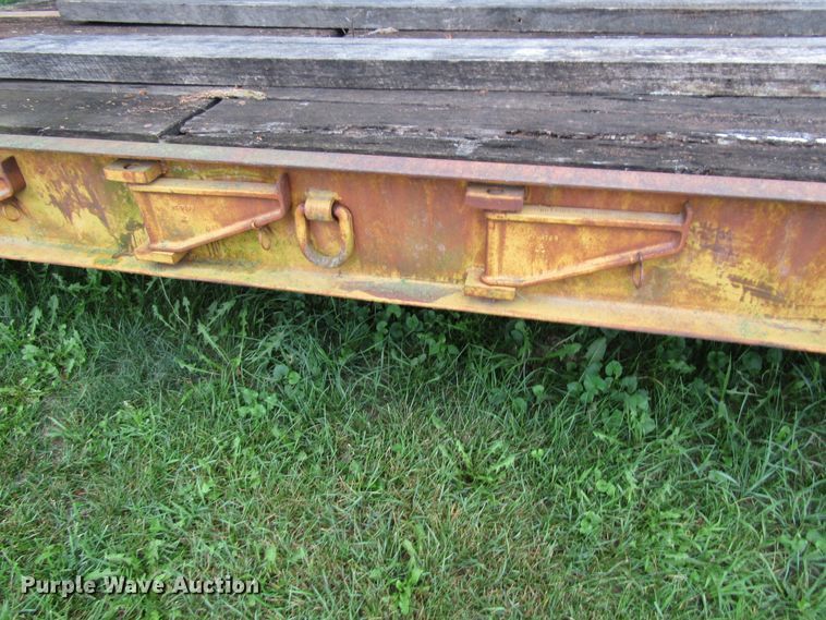 image for item GQ9039 1978 TSP CR35TXE lowboy equipment trailer