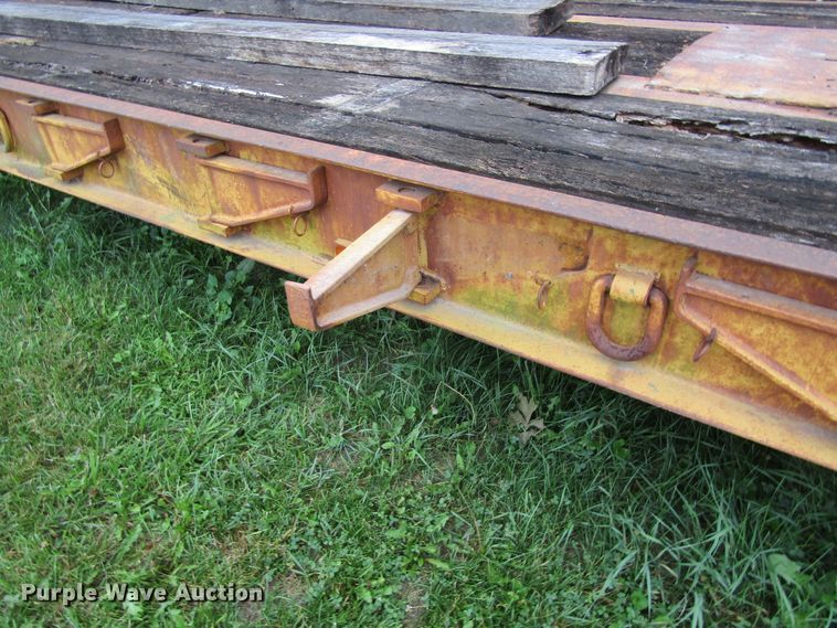 image for item GQ9039 1978 TSP CR35TXE lowboy equipment trailer