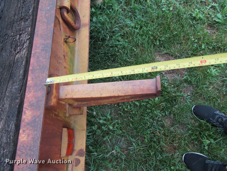 image for item GQ9039 1978 TSP CR35TXE lowboy equipment trailer