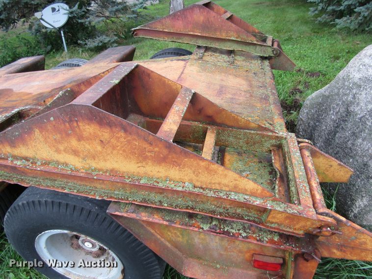 image for item GQ9039 1978 TSP CR35TXE lowboy equipment trailer