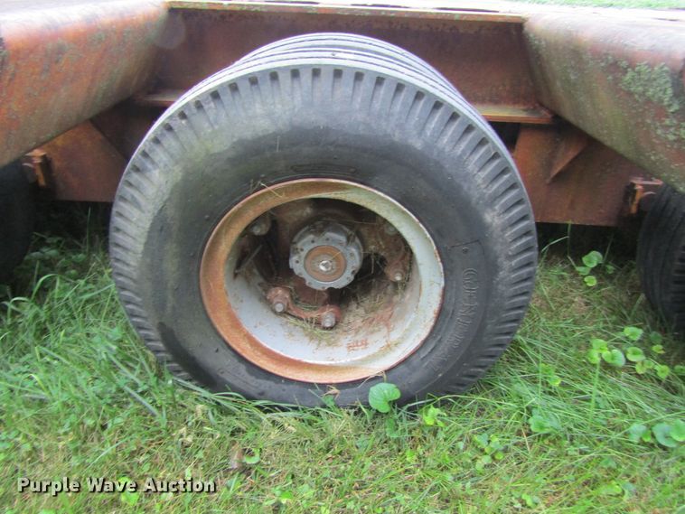 image for item GQ9039 1978 TSP CR35TXE lowboy equipment trailer