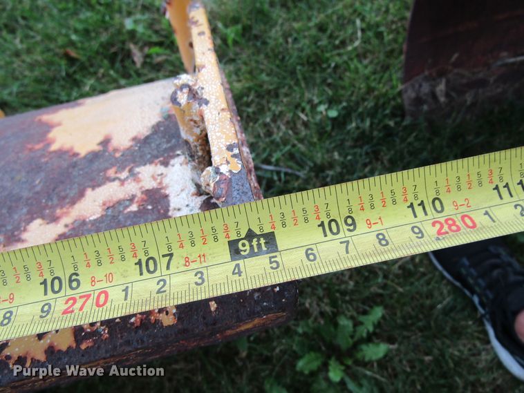 image for item GQ9043 9'W skid steer snow plow