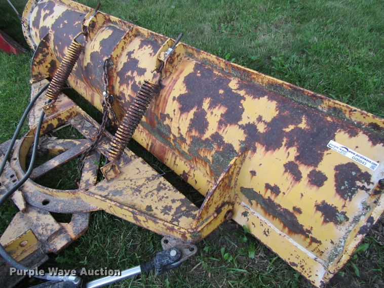 image for item GQ9043 9'W skid steer snow plow