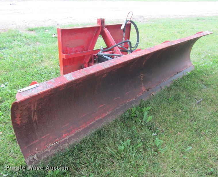 image for item GQ9044 10'W skid steer snow plow