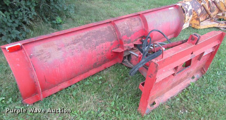 image for item GQ9044 10'W skid steer snow plow