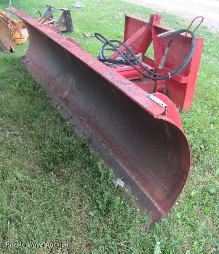 image for item GQ9044 10'W skid steer snow plow