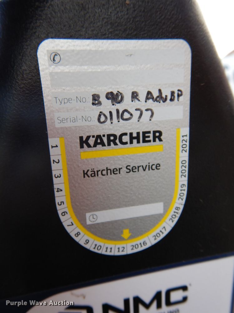 image for item GQ9740 2017 Karcher B90RR65 floor scrubber