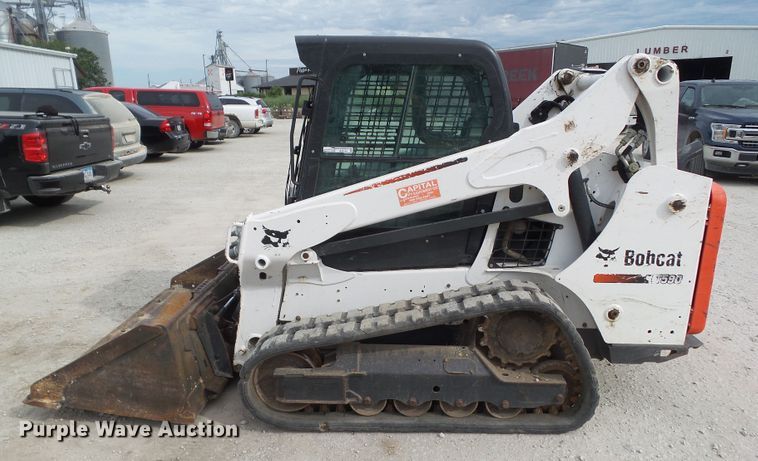 image for item GX9148 2016 Bobcat T590  tracked skid steer loader