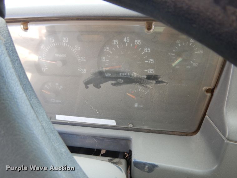 image for item HA9334 1998 Ford LS9000  crane truck