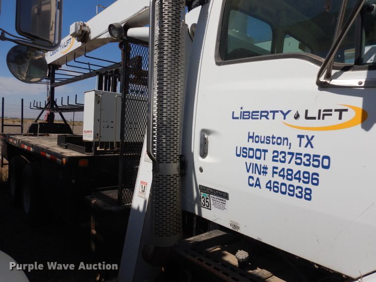 image for item HA9336 2000 Sterling L-Line  crane truck