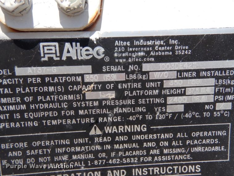 image for item HA9339 2003 Ford F550 Super Duty  bucket truck